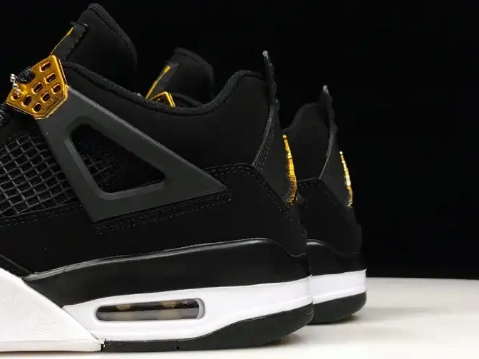 Rep Kickmax 308497-032 Gold-White Royalty Black Metallic 4 Jordan Air 0428